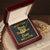 Best Daughter Ever Interlocking Hearts Necklace