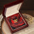 To My Wife - I Am In Love With You Forever Interlocking Hearts Necklace