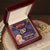 To My Mom - You'Ll Always Be With Me - Necklace Interlocking Hearts Necklace