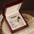 To My Daughter I Will Always Be With You Gift From Mom Interlocking Hearts Necklace