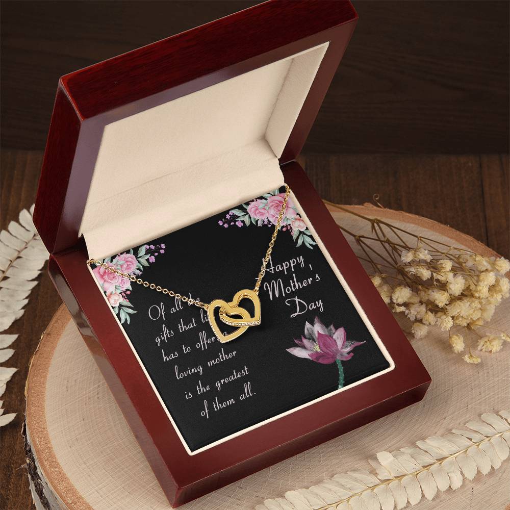 Of All The Gifts - Interlocked Hearts Interlocking Hearts Necklace