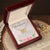 To My Bestfriend Our Friends Are Our Chosen Family Interlocking Hearts Necklace