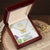 To My Wife Interlocking Hearts Necklace