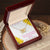 Gift To My Wife Heart Interlocked Necklace On Anniversary Or Birthday Interlocking Hearts Necklace