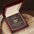 Personalized Heart Necklace And Jewelry Box Interlocking Hearts Necklace