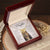 My Daughter - Proud Of You - Necklace Interlocking Hearts Necklace
