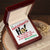 Favorite Ho Bestie Interlocking Hearts Necklace
