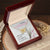 Two Hearts Necklace - Beautiful Gift For Girlfriend Interlocking Hearts Necklace