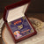 To My Mom - You'Ll Always Be With Me - Necklace Interlocking Hearts Necklace