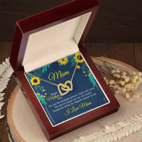 Happy Mother'S Day Interlocking Hearts Necklace