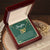 Home Always Beside You - Interlocking Hearts Necklace
