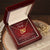 Anniversary Gift For Wife Interlocking Hearts Necklace