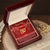 Gift For Wife - Anniversary Gift For Soulmate Interlocking Hearts Necklace