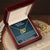 Interlocked Necklace Encouragement To Granddaughter Interlocking Hearts Necklace