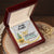 To My Wife Necklace Jewelry For My Wife Sentimental Gifts Necklace For Wife Christmas Gifts Necklace Gift Box Message Card Necklace Interlocking Hearts Necklace