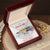 Gift For Wife From Fishing Husband Interlocking Hearts Necklace