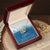 To My Mom Interlocking Hearts Necklace Message Card