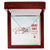 Babe - Drive Safe I Need You Here With Me - Interlocking Heart Necklace Interlocking Hearts Necklace