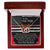 To My Fire Wife Interlocking Hearts Necklace