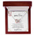 Life Gave Me The Gift Of You - Necklace Interlocking Hearts Necklace