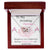 To My Drinking Partner Interlocking Hearts Necklace Message Card