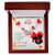 I Love You Forever And Always - Interlocking Hearts Necklace