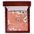 30 Mother'S Day Collection Interlocking Hearts Necklace - Coral Floral