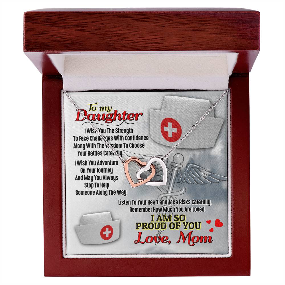 Nurse'S Daughter - Interlocking Heart Necklace Interlocking Hearts Necklace