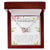 To My Beautiful Granddaughter Interlocking Hearts Necklace Message Card
