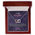Interlocked Hearts Necklace - Best Friend Interlocking Hearts Necklace