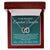 Expectant Daughter Interlocking Hearts Necklace
