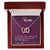 Collection Mom - The Impact You Have On Me - Necklace Interlocking Hearts Necklace