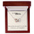 To My Mother - The Best One I'Ve Ever Had - Necklace With Message Card Interlocking Hearts Necklace