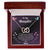 Gift For Daughter Interlocking Hearts Necklace