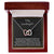 Grand Daughter - Inetrlocking Heart Interlocking Hearts Necklace