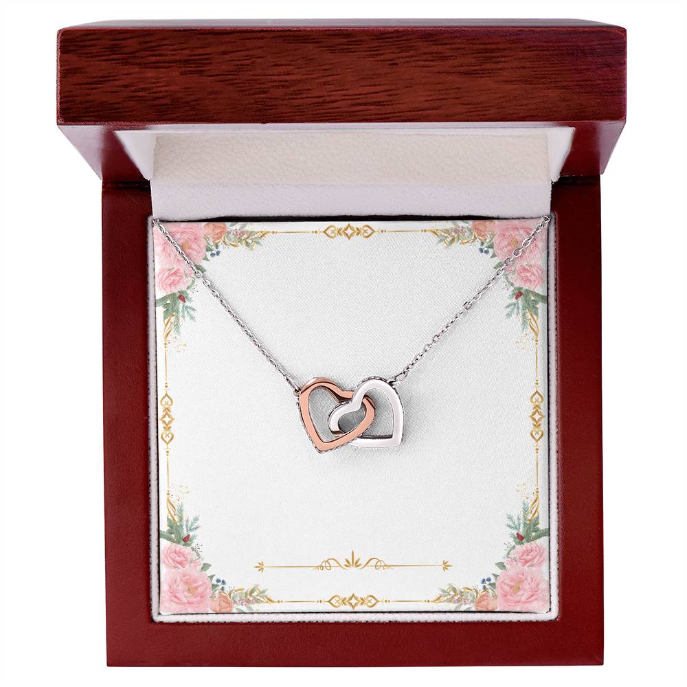 Mother'S Day Interlocking Hearts Necklace