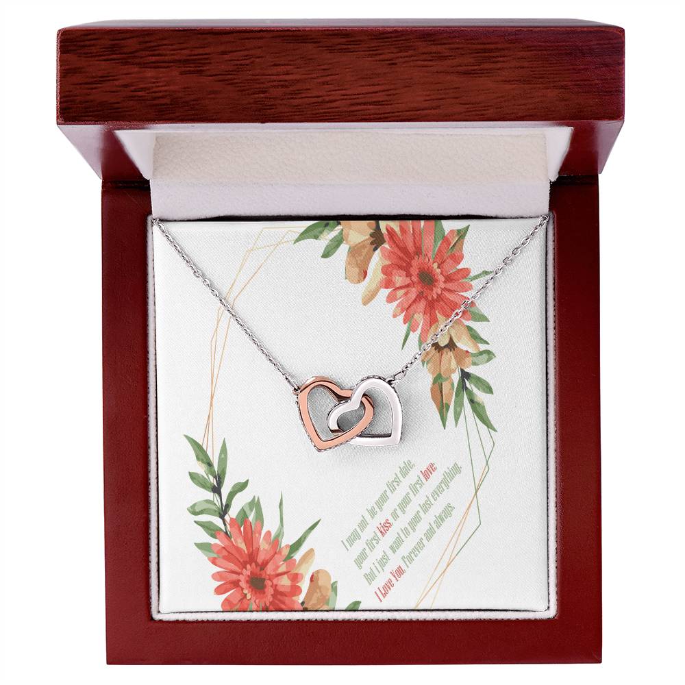 To My Future Wife Necklace Interlocking Hearts Necklace