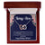 Thirty-Five Birthday All Of My Love Interlocked Hearts Necklace Interlocking Hearts Necklace