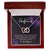 Interlocking Hearts - Romantic Girlfriend Necklace Gift Interlocking Hearts Necklace