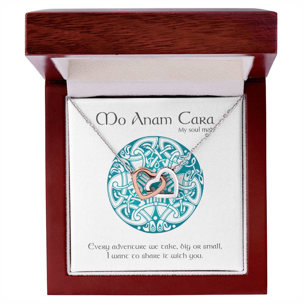 Mo Anam Cara - Interlocking Hearts Interlocking Hearts Necklace