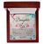 To My Daughter Interlocking Hearts Necklace