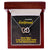 Interlocking Hearts - To My Beautiful Girlfriend - My Favourute Thing Interlocking Hearts Necklace