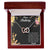 Happy Birthday Daughter Heart Necklace Interlocking Hearts Necklace