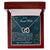 Gift For Wife With Every Sunrise Interlocking Hearts Necklace
