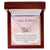 Happy Birthday Interlocking Hearts Necklace Pink Swatches