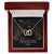 Gift For Mom - You Are The World - The Interlocking Heart Necklace Interlocking Hearts Necklace