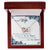To My Wife Interlocking Hearts Necklace Message Card
