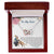 Gift For My Love Love -Necklace Interlocking Hearts Necklace