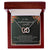 Unbiological Sister Interlocking Heart Necklace Gift Interlocking Hearts Necklace