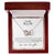 Mom - For All The Times I Forgot To Thank You - From Daughter Interlocking Hearts Necklace